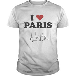 Celine Dion I Heart Paris Hilton Shirt